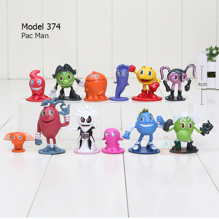 Action Figure Set - Model 374 : Pac Man